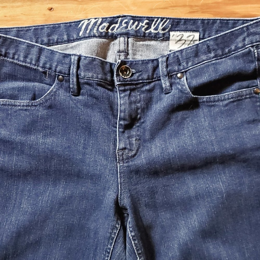 Madewell 37s Medium Wash Skinny Jeans Sz 30x32 - Picture 9 of 11